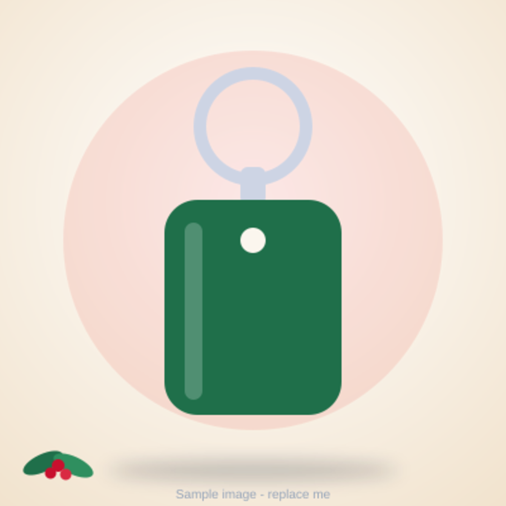 Soft-touch Keyring
